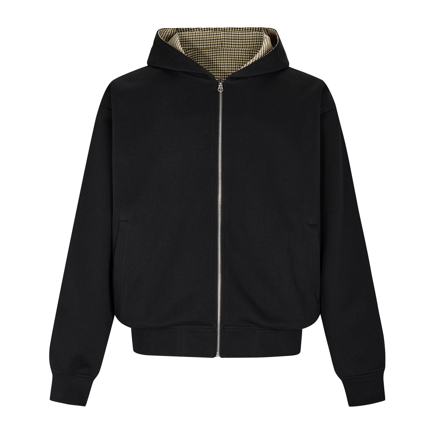 Black Reverse Zipper