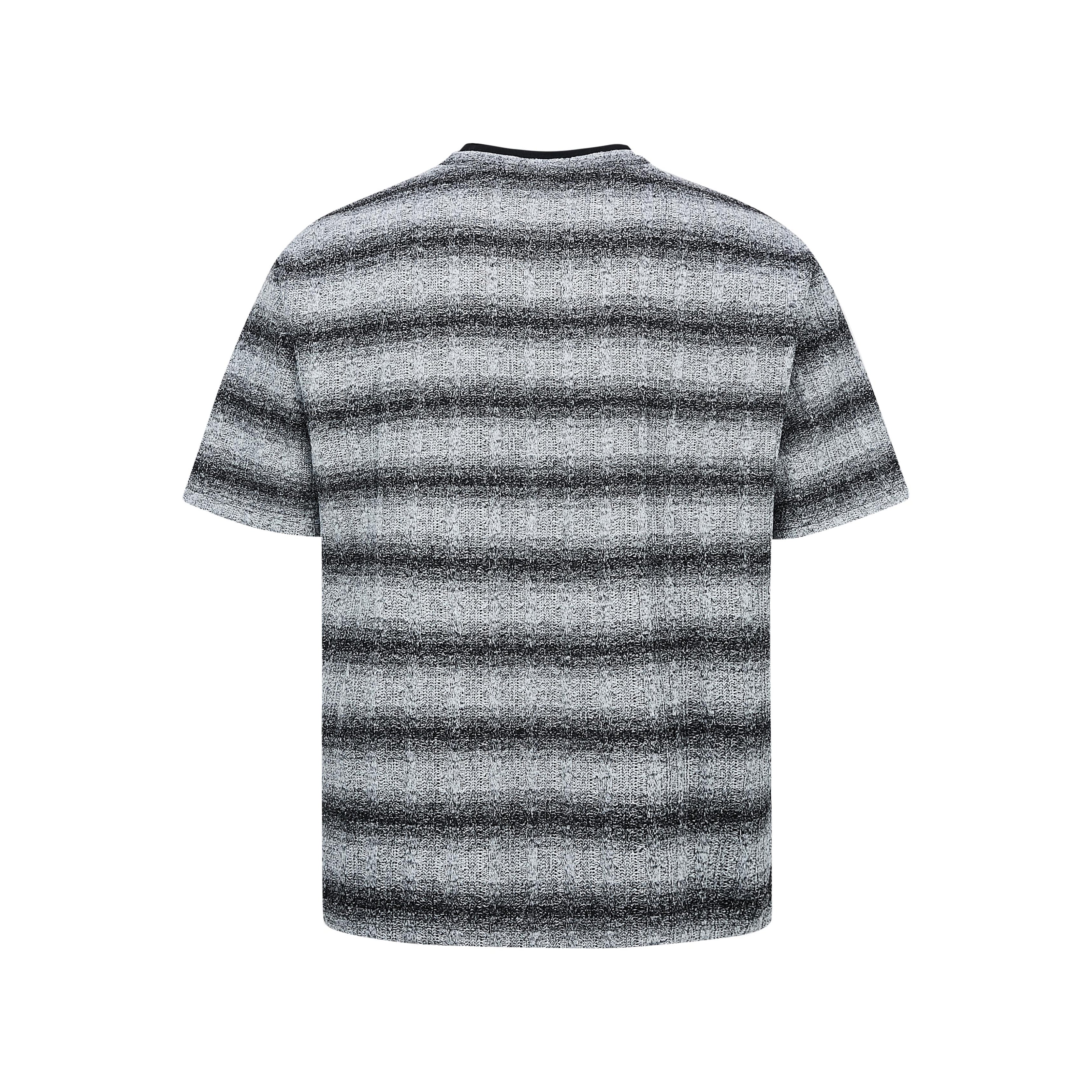 Grey Gradient stripes shirt