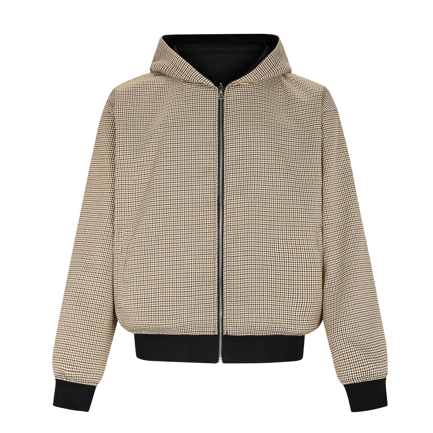 Black Reverse Zipper