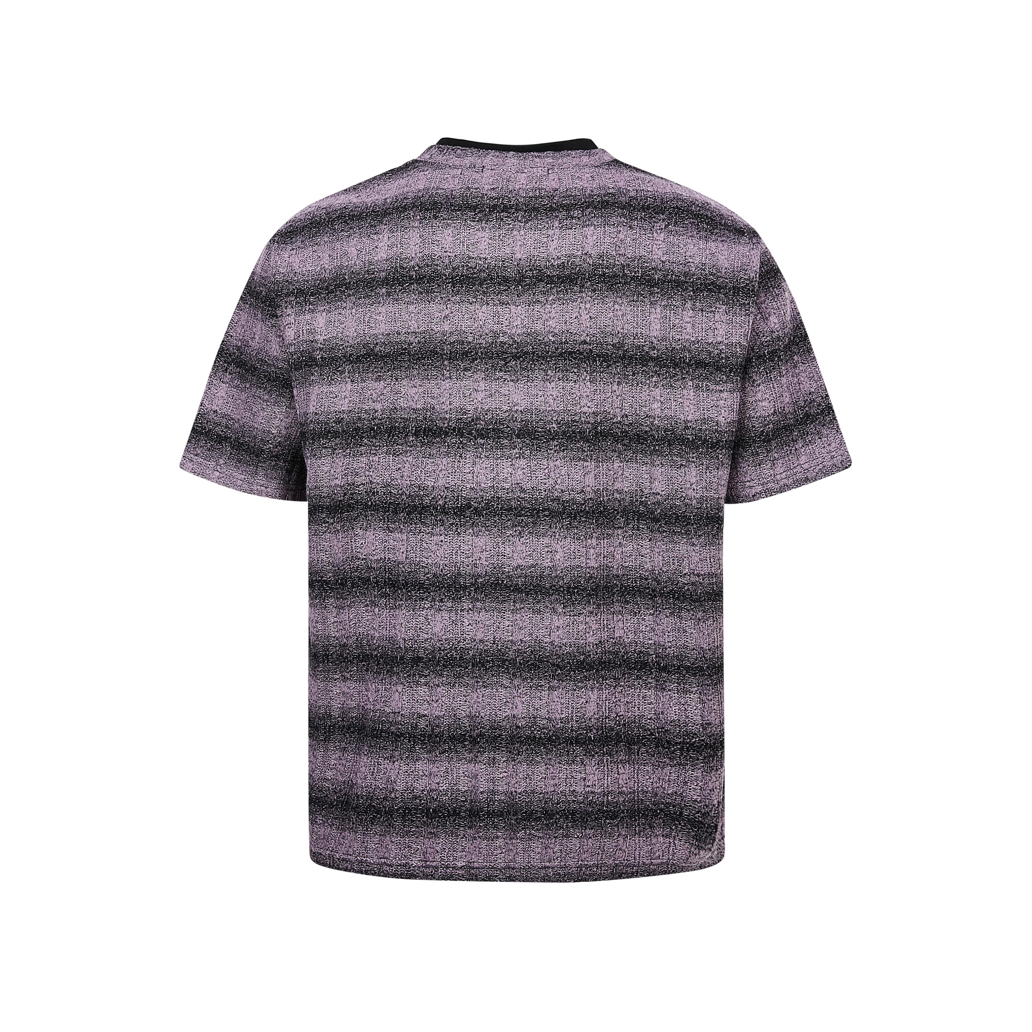 Purple Gradient stripes shirt