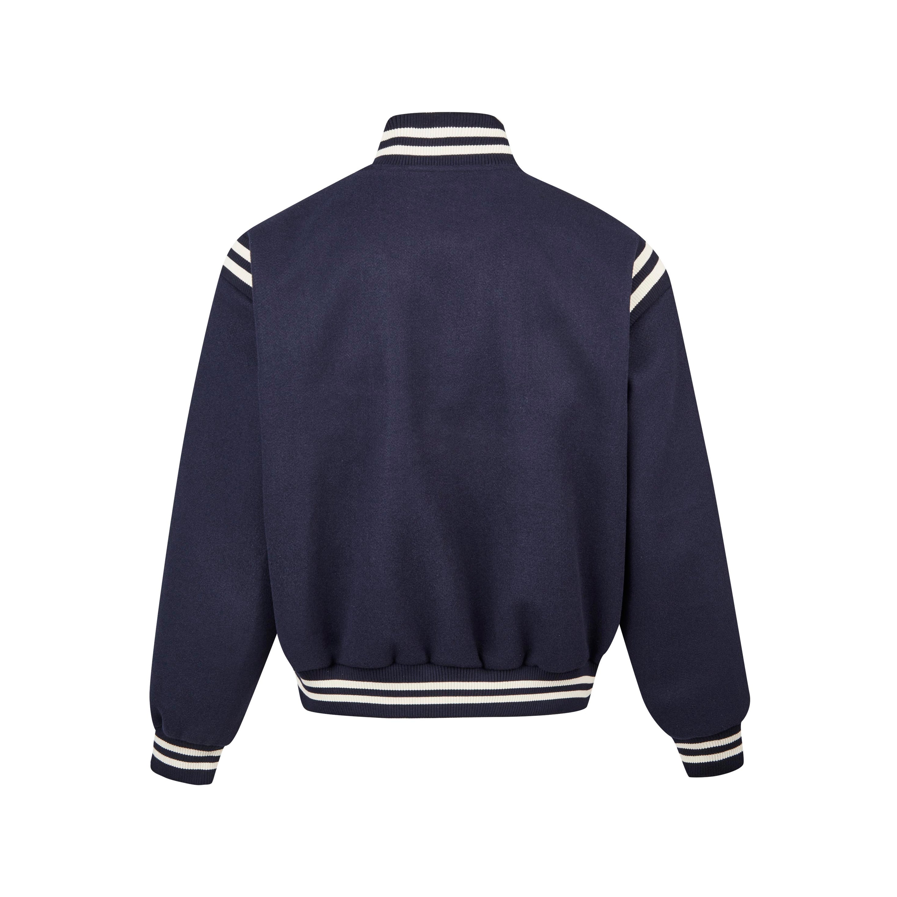 Navy Varsity Jacket